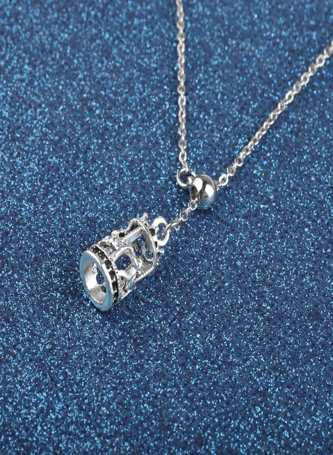 WUSUANED The Carousel Inspirational Necklace The Carousel Never Stops Turning Carousel Horse Jewelry Funny Inspirational Gift For Women - Image 4