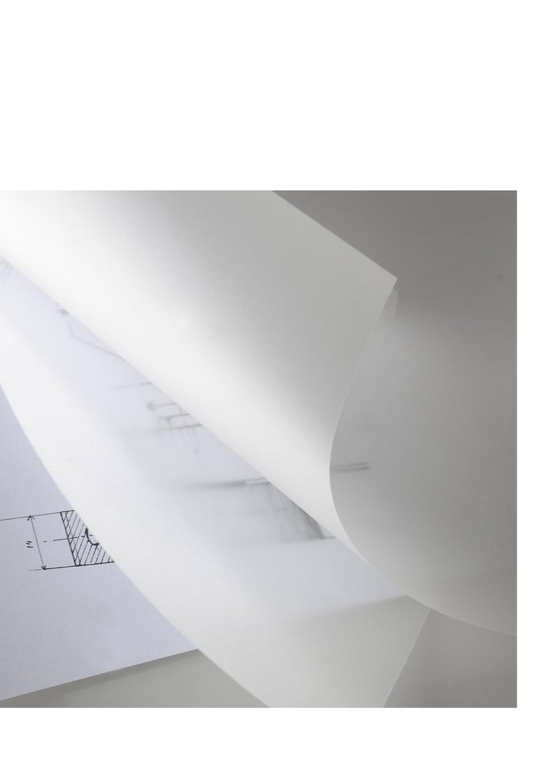 Flamingo A4 95gsm Tracing Paper Pad White - Image 2
