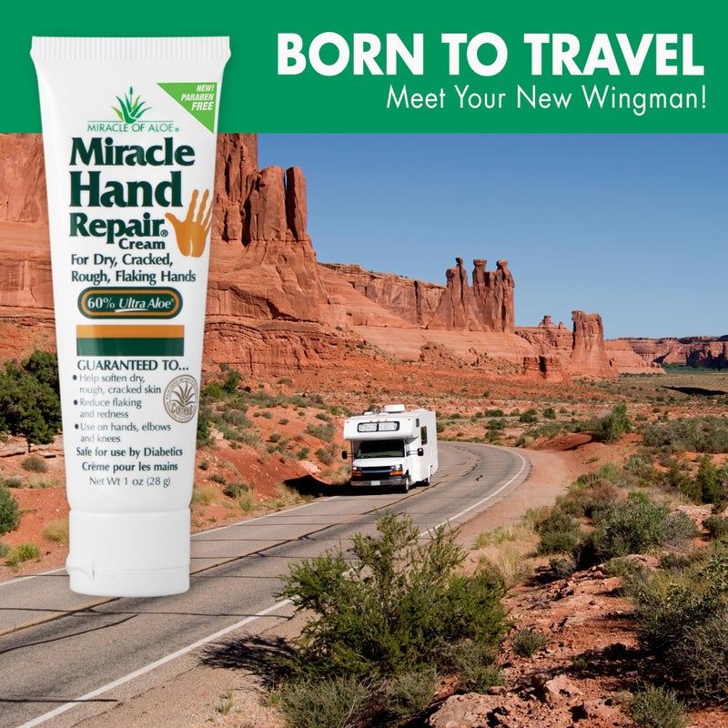 Miracle of Aloe Miracle Hand Repair Cream for Dry Cracked Hands 8 oz Best Healing Hand Cream with 60% Aloe Vera - Non-Greasy Moisturizer for Working Hands - Fast Absorbing Lotion for Extremely Dry Skin - Image 5