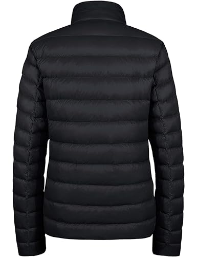 wantdo Women's Plus Size Puffer Jacket Packable Ultra Light Down Coat (Black, 2X-Large) - Image 2