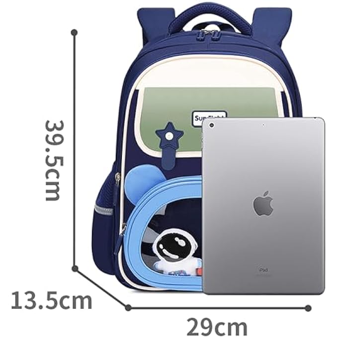 SUN EIGHT 155inch Light Weight School Backpack Water Resistant Polyester Kids Daypack for Boys SE22260 - Image 4