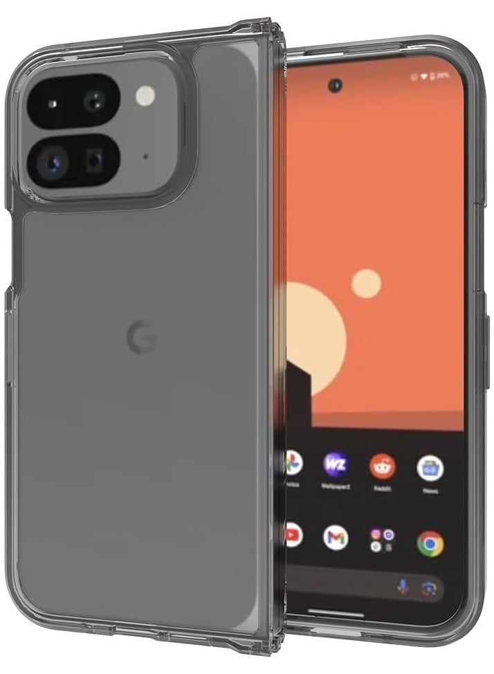 general Case for Google Pixel 9 Pro Fold (2024),Clear Ultra Thin Crystal Soft TPU Rubber Scratch Resistant Anti-Slip Phone Case for Pixel 9 Pro Fold - Image 1