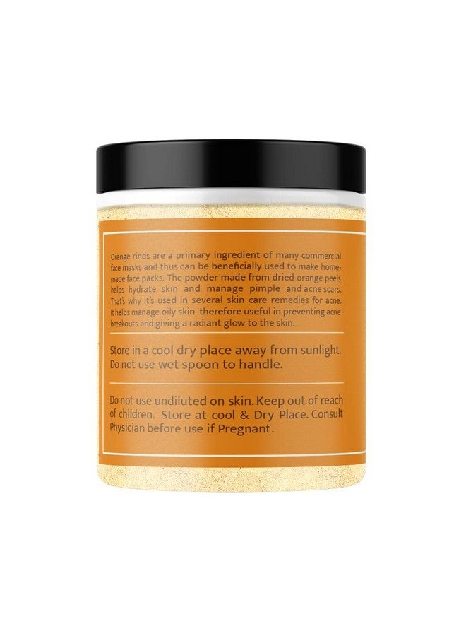 OY-L OYL Natural Orange Peel Powder & Pomegranate Peel Powder Combo Pack For Face Care, Skin Whitening, Hair Care & Hair Fall Control - 100g Each Pack Of 2 - Image 4