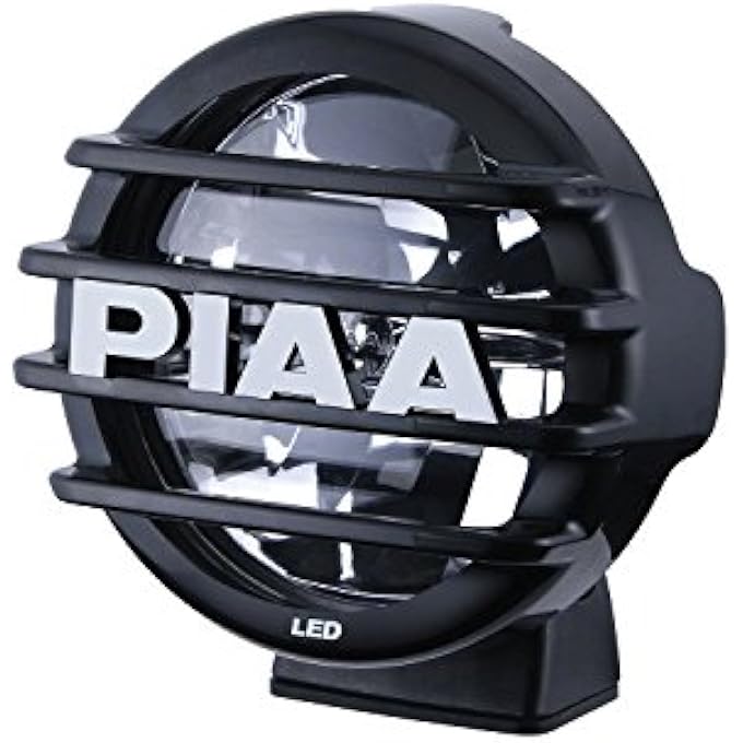 PIAA 05572 White 5316Inches Round Led Driving Light Lamp Kit With Mounting Brackets And Wiring Harness And Relay And Switch Pack Of 2 - Image 1