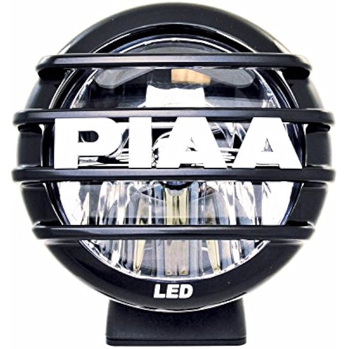PIAA 05572 White 5316Inches Round Led Driving Light Lamp Kit With Mounting Brackets And Wiring Harness And Relay And Switch Pack Of 2 - Image 5