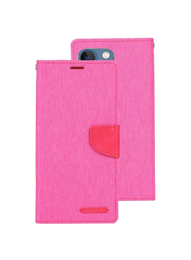 GOOSPERY Case For iPhone 14 CANVAS DIARY Canvas Texture Flip Leather Phone Case - Image 2