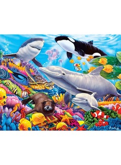 MasterPieces MasterPieces Kids 4-Pack Jigsaw Puzzle Set - World of Animals Collection - 100 Pieces Each - 8"x10"  - Image 4