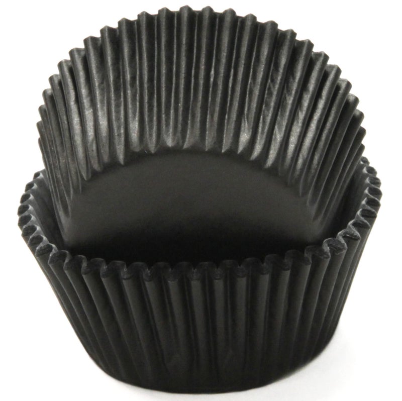 Chef Craft Classic Cupcake Liners, 50 count, Black - Image 1