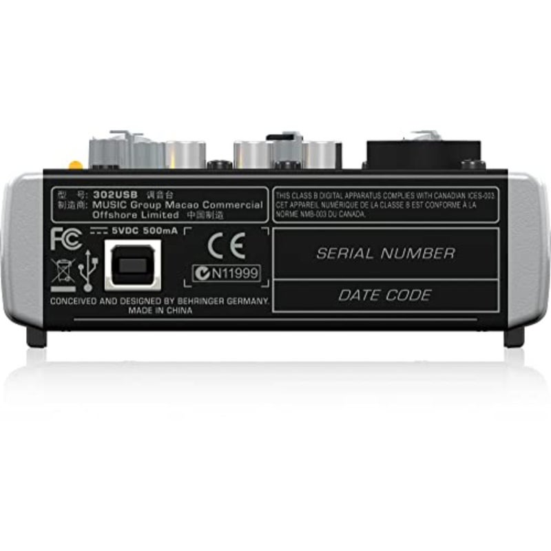 302USB 3 زينيكس 5 خلاط الإدخال، BLK - Image 2