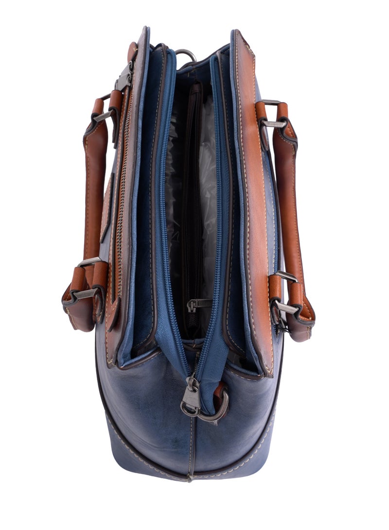 Parajohn London Ladies Vintage PU Handbag | Women’s Elegant Everyday Tote with Luxurious Leather-Finish Design - Image 3