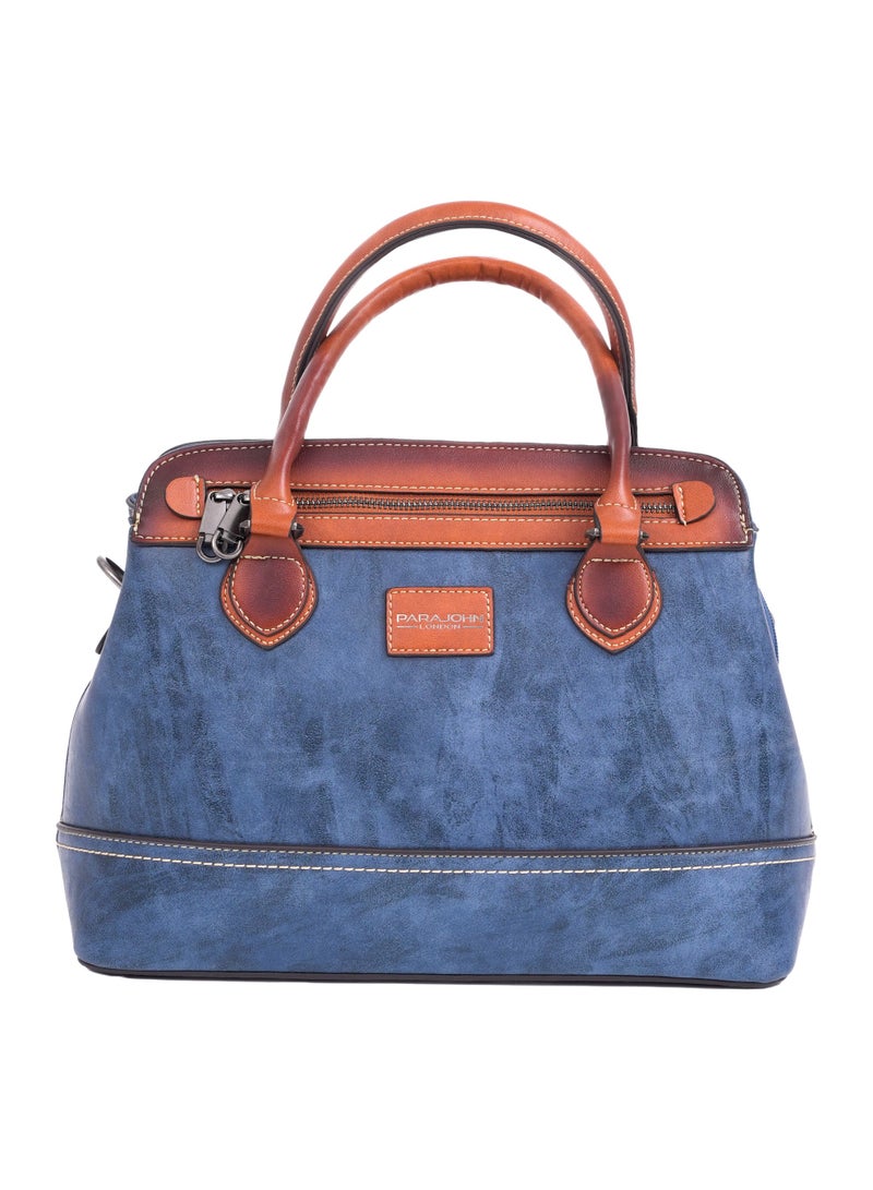 Parajohn London Ladies Vintage PU Handbag | Women’s Elegant Everyday Tote with Luxurious Leather-Finish Design - Image 2