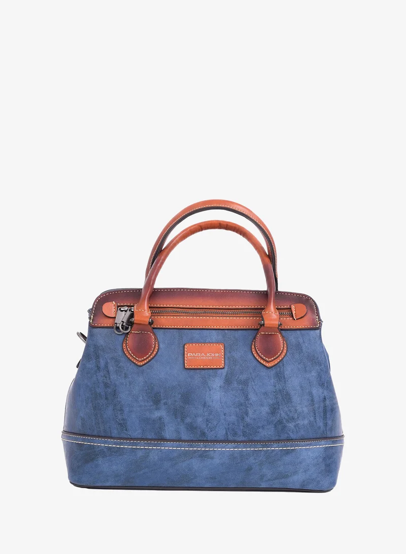 PARAJOHN Parajohn London Ladies Vintage PU Handbag | Women’s Elegant Everyday Tote with Luxurious Leather-Finish Design