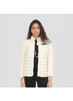 DIADORA Padded Lightweight W Be One Cream Color Women's Coat - D202003-580  - Image 2