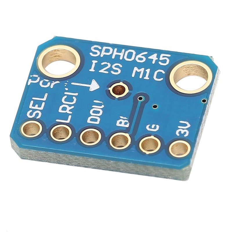 SPH0645 MEMS Microphone Module, I2S Interface Digital Microphone, High Sensitivity Sound Detection Breakout Board with Pins, Wide Frequency Range 50Hz - 15KHz for Raspberry - Image 5