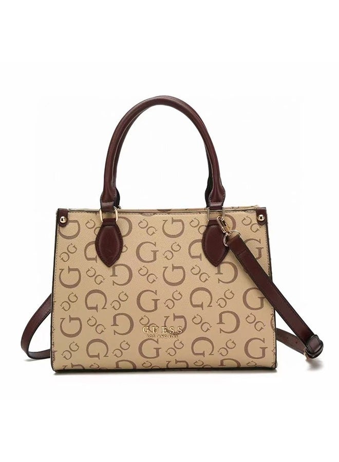 GUESS GUESS New European and American Print Tote Bags and Shoulder Bags 