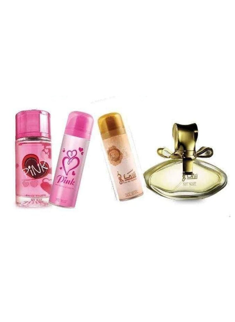 MAYWAY - My Way perfume set for women 4 pieces - Image 1
