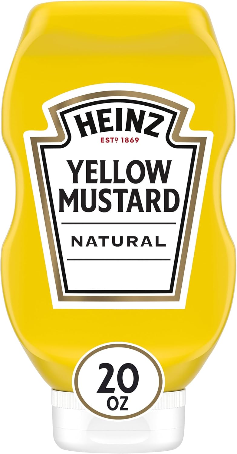 Heinz Yellow Mustard - 20 oz Bottle - Image 1