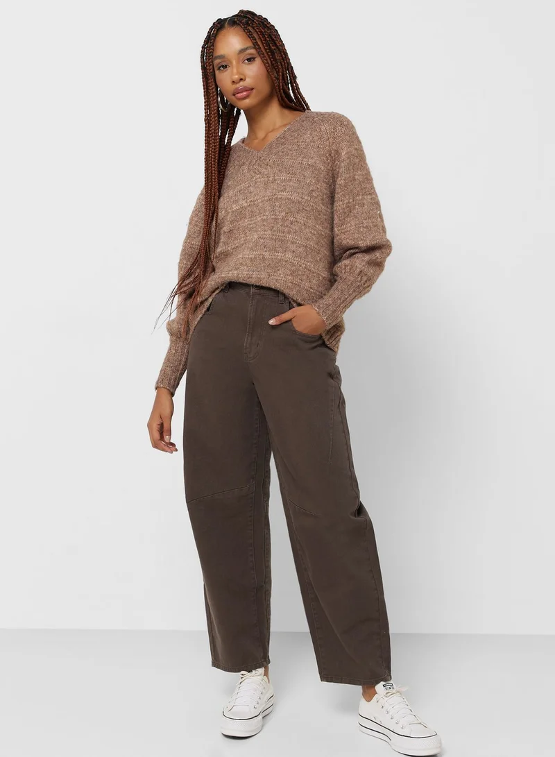 ONLY Balloon Sleeve Knitted Sweater