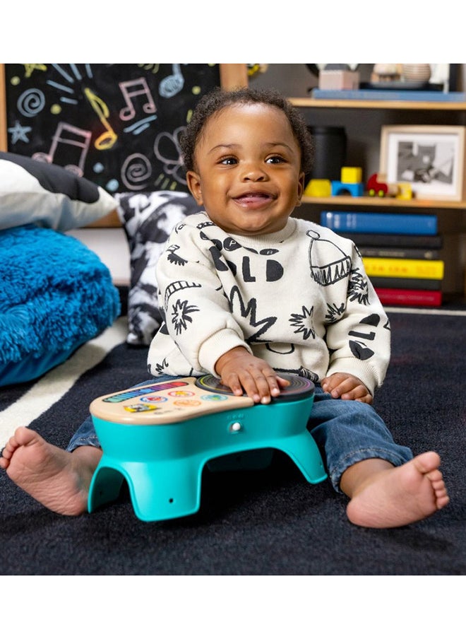 Baby Einstein Hape DJ Discovery Magic Touch Turntable, Interactive Musical Toy with 50 Melodies & Sounds, Volume Control, For Babies 6 Months to 3 Years  - Image 2