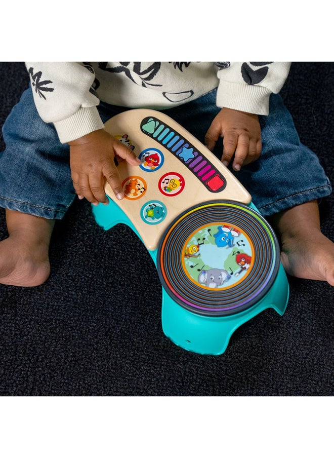 Baby Einstein Hape DJ Discovery Magic Touch Turntable, Interactive Musical Toy with 50 Melodies & Sounds, Volume Control, For Babies 6 Months to 3 Years  - Image 3