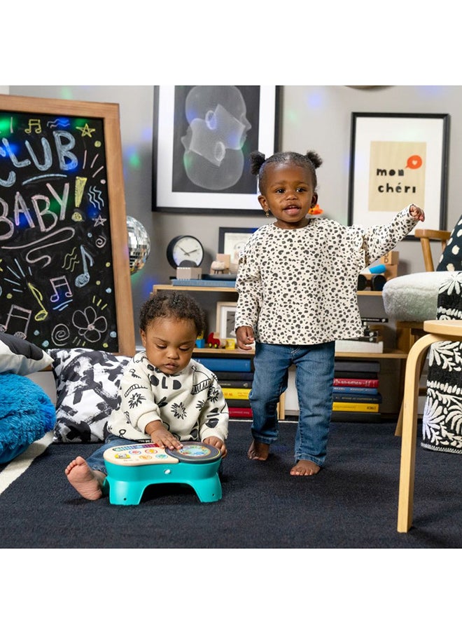 Baby Einstein Hape DJ Discovery Magic Touch Turntable, Interactive Musical Toy with 50 Melodies & Sounds, Volume Control, For Babies 6 Months to 3 Years  - Image 5