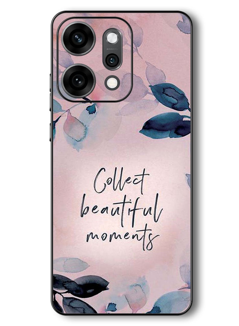 Theodor Case Compatible with Oppo Reno 14 Pro 6.83 Inch Protection Shockproof Bumper Cover Collect Beautiful Moments - Image 1
