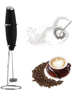 SUPREMIUM Milk Frother Handheld with Stand | Powerful Electric Coffee Frother Mixer & Foam Maker | Battery Operated for Coffee, Lattes, Cappuccino, Matcha, Hot Chocolate, and More  - Image 1