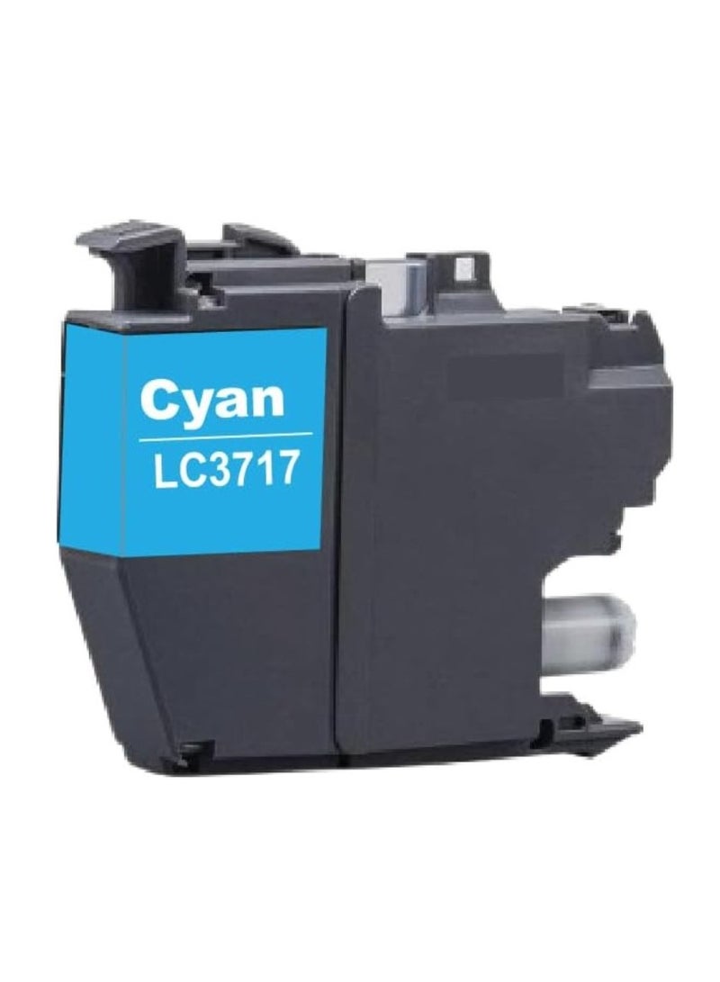 Reacon LC3717 Cyan This Compatible toner cartridge is suitable for Printer Ink Brother MFC J2330dw, J3530dw, J3930dw (Cyan)