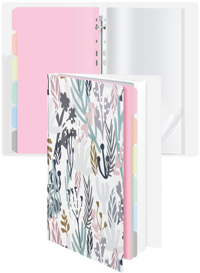 Uquelic Binder with Plastic Sleeves, 40 A4/Letter + 10 Dual A5 Pockets - Image 1