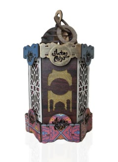 WAVY Decorative wooden lantern with light and sound, 30 cm (multiple colors) 