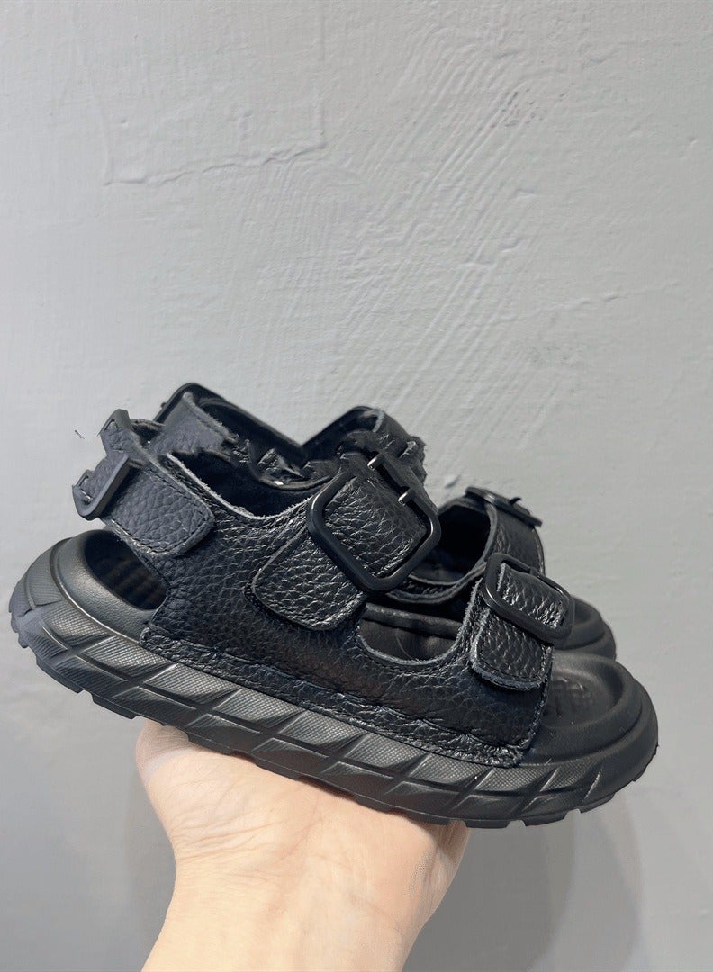 Children's Flat Sandals Princess Shoes - Image 1