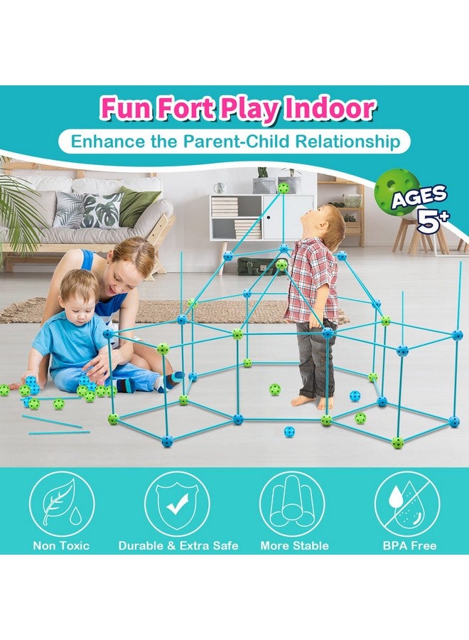 Obuby Kids Fort Building Kit 120 Pieces Construction STEM Toys for 5 6 7 8 9 10 11 12 Years Old Boys and Girls Ultimate Forts Builder Gift Build DIY Educational Learning Toy for Indoor & Outdoor - Image 4