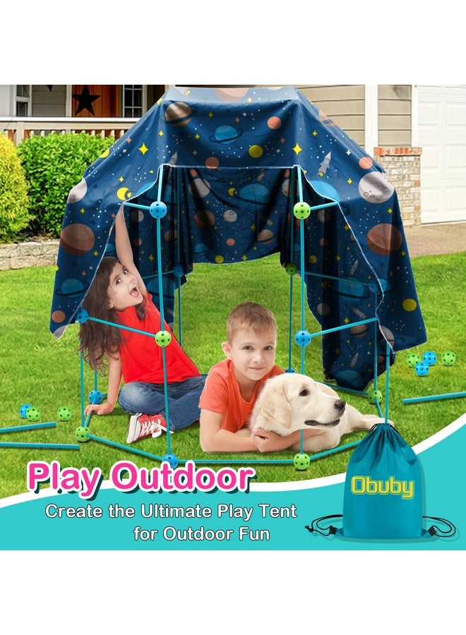 Obuby Kids Fort Building Kit 120 Pieces Construction STEM Toys for 5 6 7 8 9 10 11 12 Years Old Boys and Girls Ultimate Forts Builder Gift Build DIY Educational Learning Toy for Indoor & Outdoor - Image 3