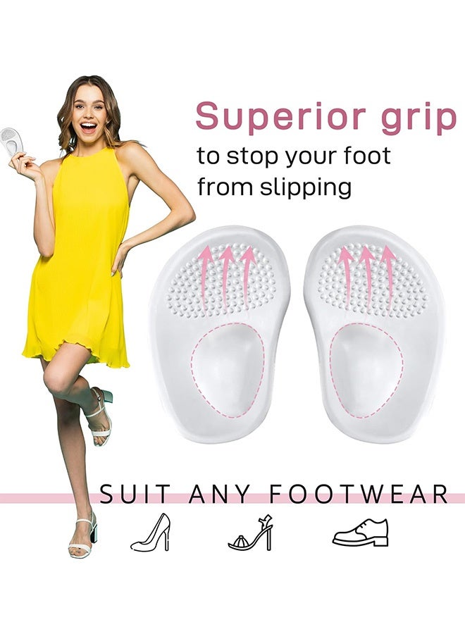 MXN 3 Pairs Gel Insole for High Heels  | High Heel Inserts for All-Day Comfort and Pain Relief  | One Size Non-Slip Gel Pads for Loose Shoes and Blister - Image 5