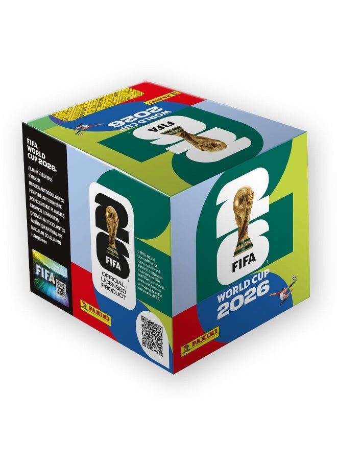 Panini 2026 World Cup Star Stickers - 50 Pack Collectible Cards - Children and Adults Interactive Toy Game Stickers - Image 1