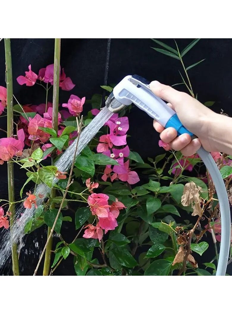 Generic - Wireless Portable Outdoor Usb Rechargeable Shower Head Water Pump Nozzle Sport Travel Caravan Van Car Washer Camping Shower - Image 1