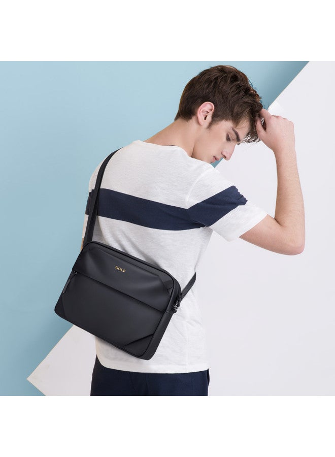 جولف حقيبة كروس بودي عصرية للملابس الكاجوال للرجال، حقيبة رسول كبيرة السعة، حقيبة هاتف متعددة الاستخدامات، حقيبة ظهر للمتنقلين، حقيبة كتف خفيفة الوزن للرجال - Image 2