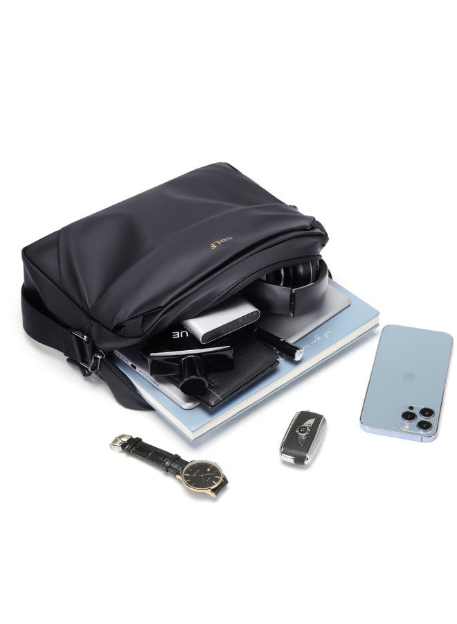 جولف حقيبة كروس بودي عصرية للملابس الكاجوال للرجال، حقيبة رسول كبيرة السعة، حقيبة هاتف متعددة الاستخدامات، حقيبة ظهر للمتنقلين، حقيبة كتف خفيفة الوزن للرجال - Image 4