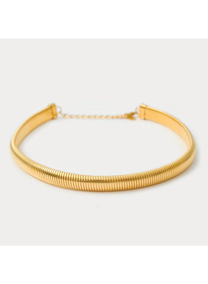 noya 18K Gold Plated Freya Choker Necklace