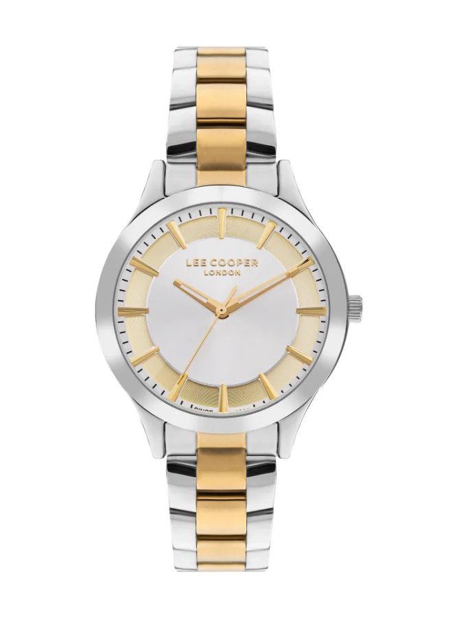 لي كوبر LEE COOPER Women's Analog Silver Dial Watch - LC07880.230