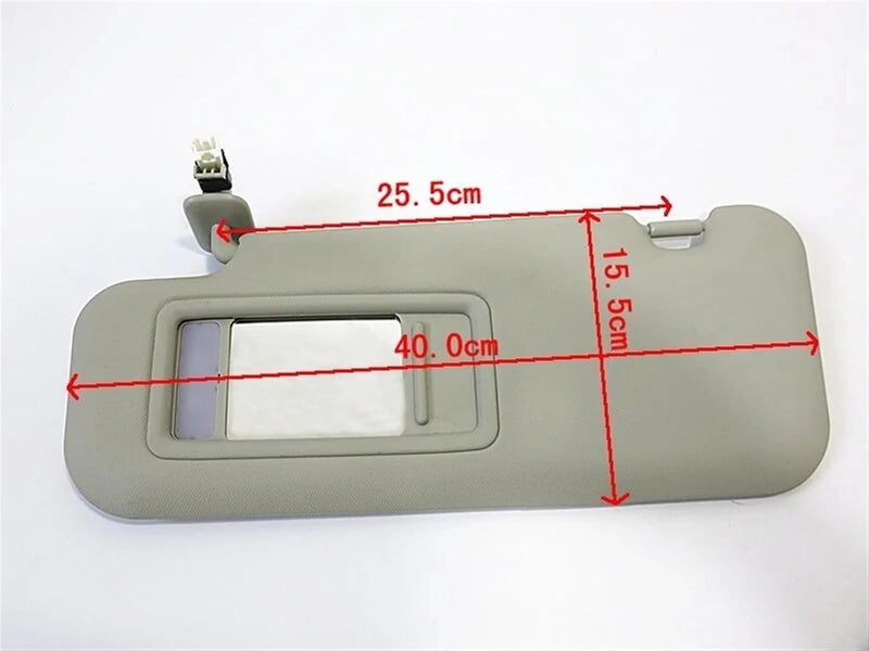 Wivplex Car Sun Visor with Make-up Mirror for Mazda Axela - Image 3