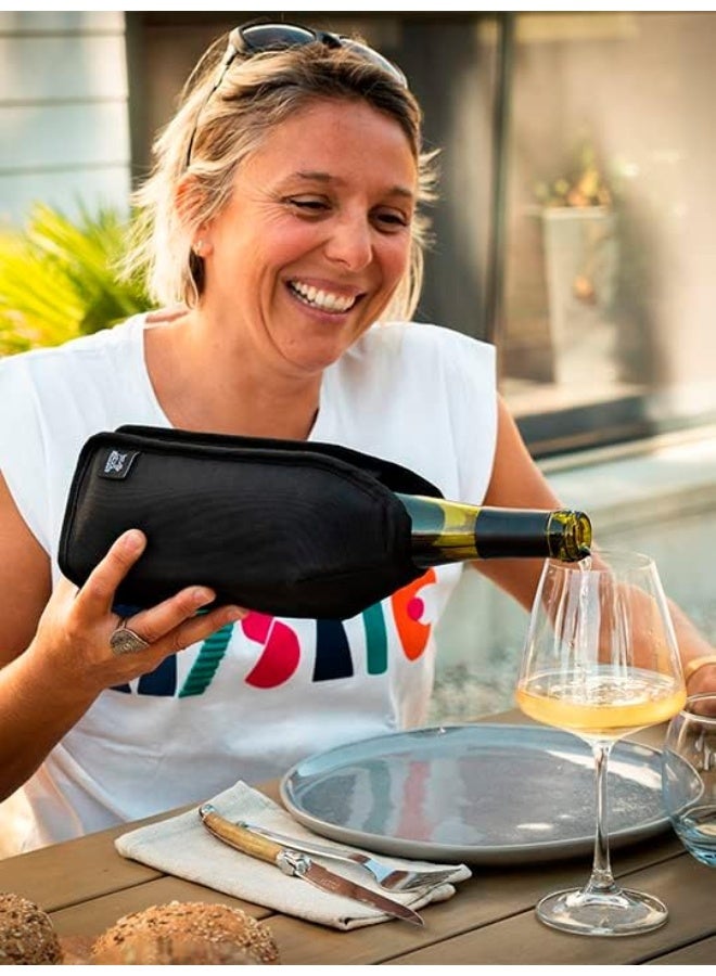 PEUGEOT غطاء تبريد زجاجة المشروبات من بيجو باللون الأسود - Image 4