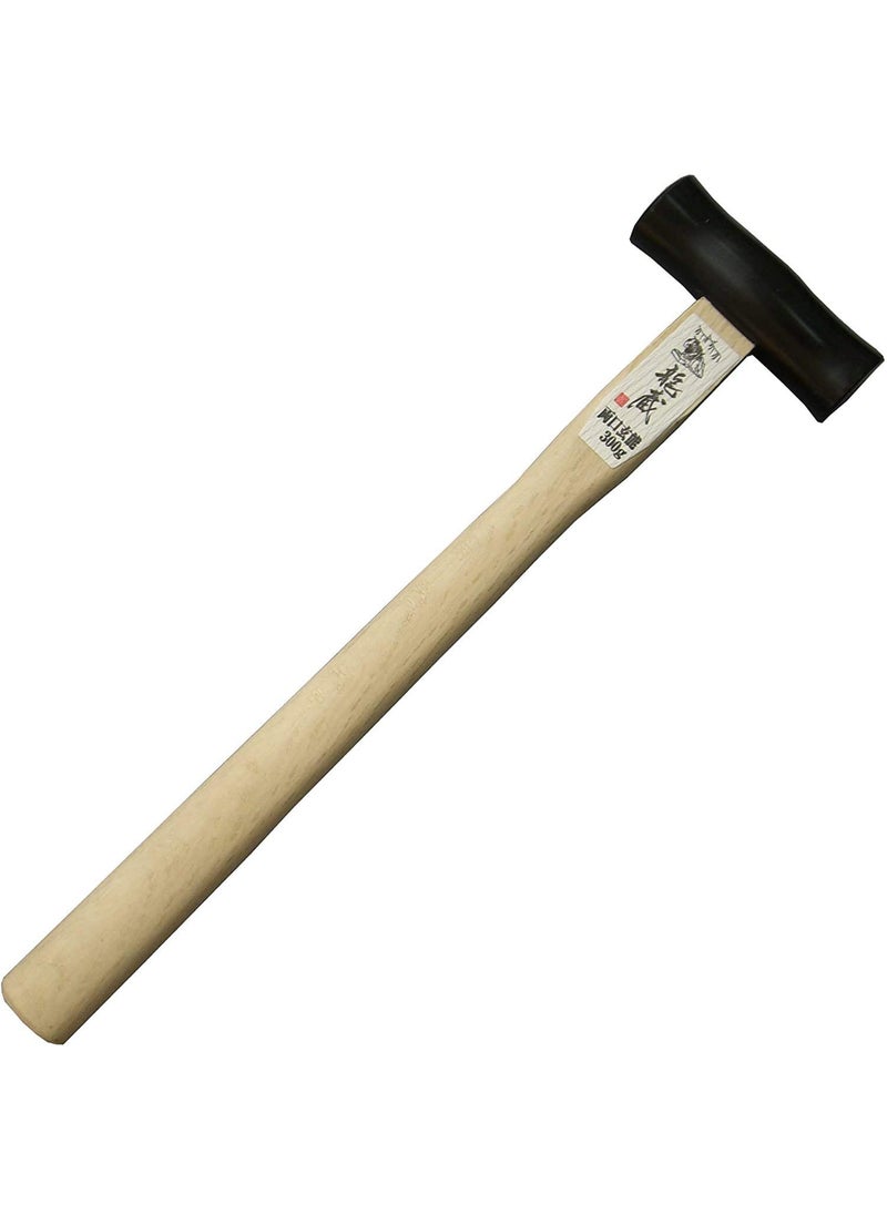 KAKURI KAKURI Japanese Carpenter Hammer GENNO for Woodworking 10.5 oz (300g), Carpentry Hammer with Wood Handle for Chisel, Plane, Nail, Made in JAPAN  - Image 1