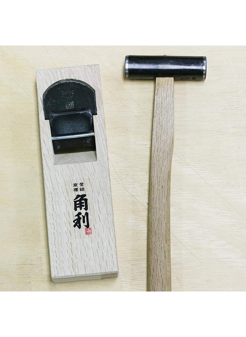 KAKURI KAKURI Japanese Carpenter Hammer GENNO for Woodworking 10.5 oz (300g), Carpentry Hammer with Wood Handle for Chisel, Plane, Nail, Made in JAPAN  - Image 2