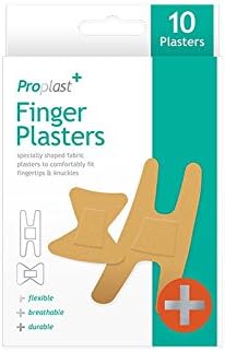 Gem Imports ProPlast Finger Knuckle Plasters Flexible Material 10 Pack - Image 1