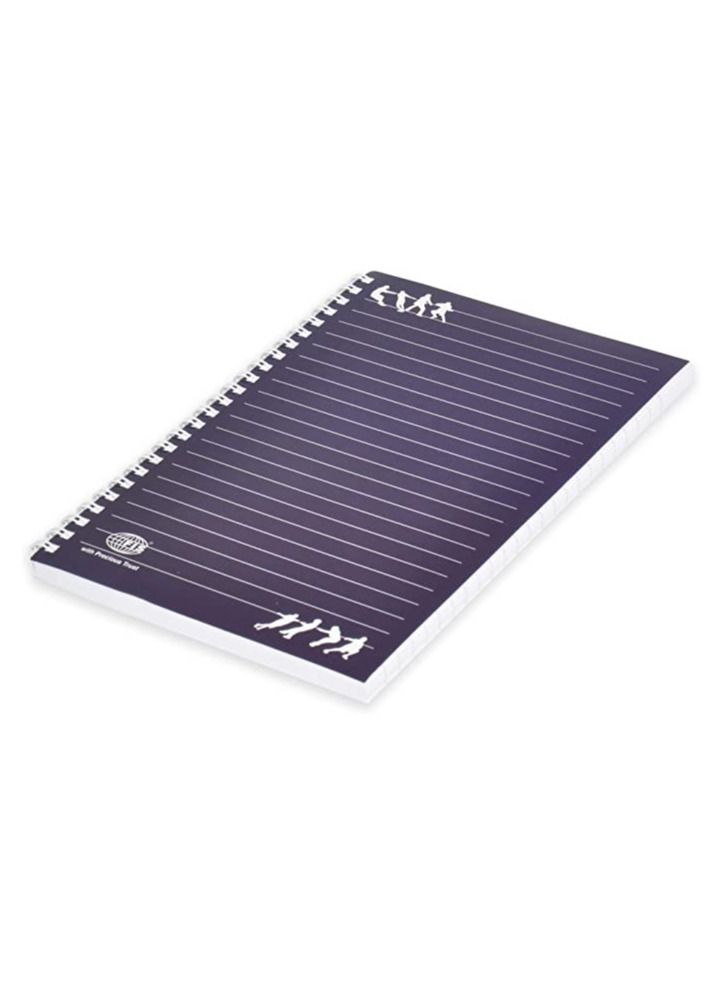 FIS 10-Piece FIS Spiral Soft Cover Notebook Single Line A5, 100-Sheets - FSNBA51905S - Image 3