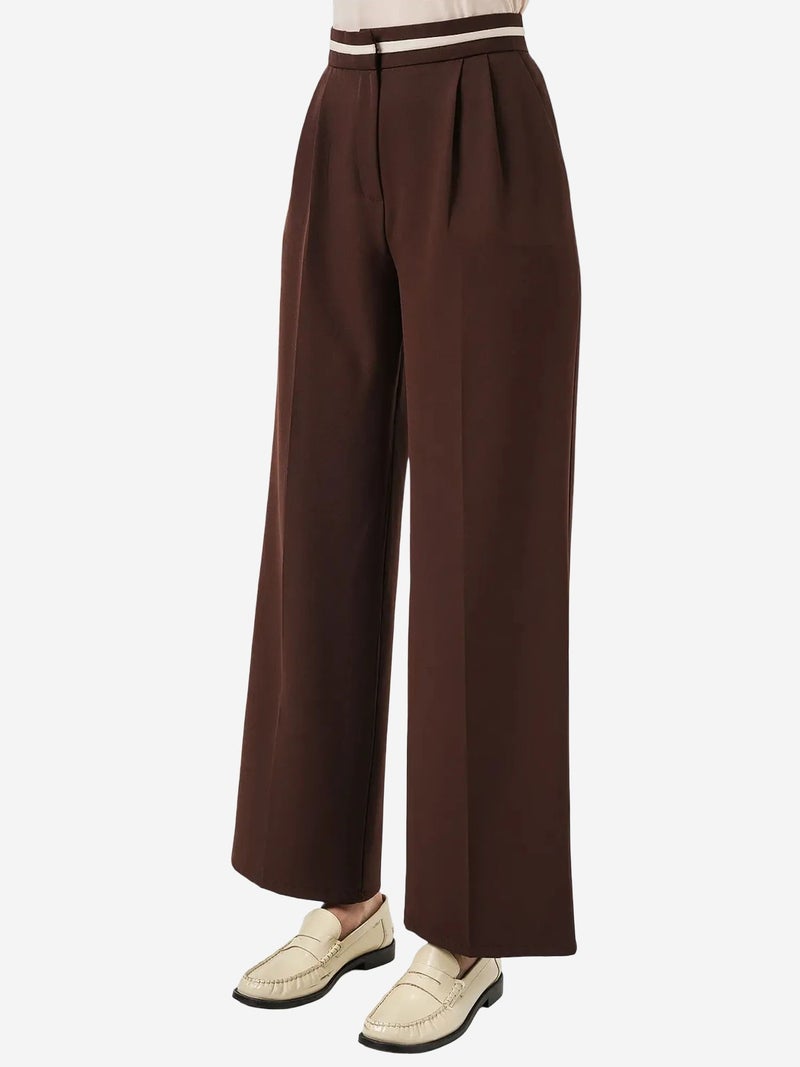 BIG DART BDART High Waist Wide Leg Trousers with Pockets - Image 4
