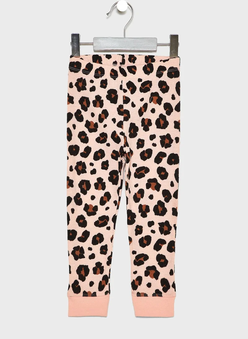 Cotton On Kids Leopard Print Pyjama Set