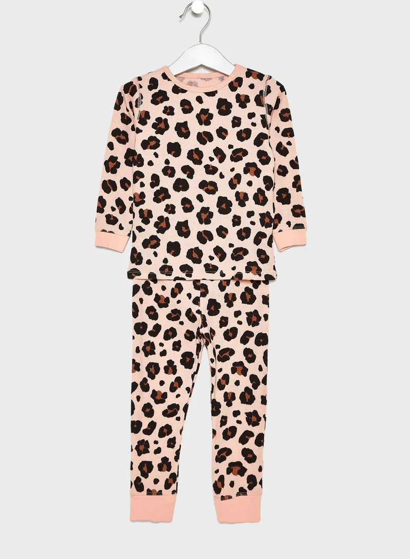 Cotton On Kids Leopard Print Pyjama Set
