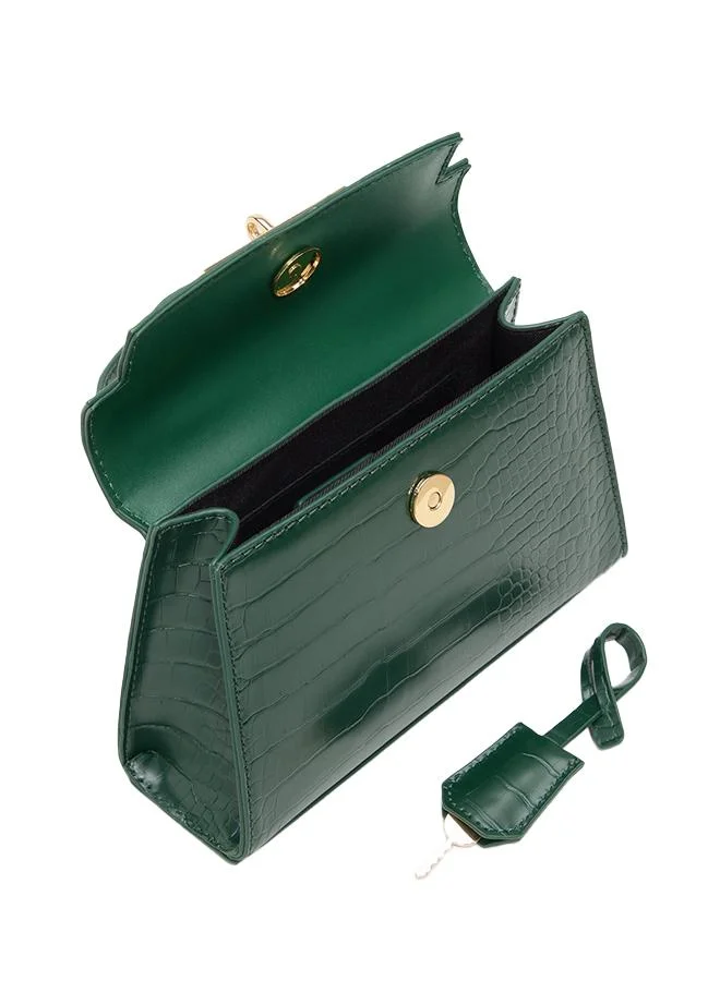 Aldo  Sandyz Ladies Green Top Handle Bag for Women | Best Price UAE
